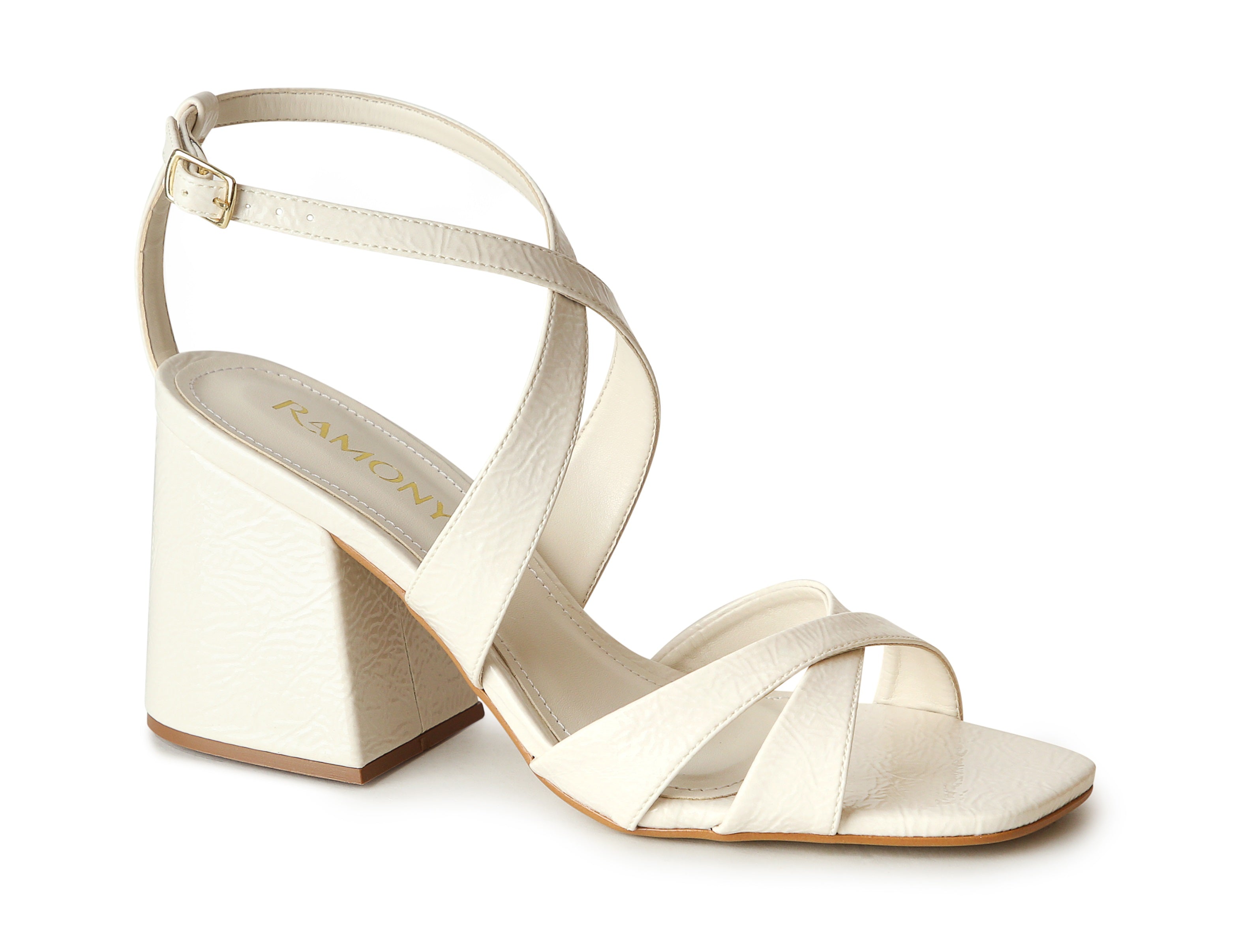 GLOSSY OFF WHITE carre